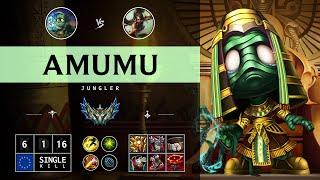 Amumu Jungle vs Nidalee - EUW Challenger Patch 14.12