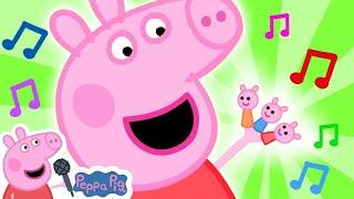 Peppa Pig Official Channel  Peppa Pig Finger Family Song@PeppaPigNurseryRhymesOfficial