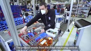 Efficient production in panel building and switchgear manufacturing - Linea 90 @Rittal Italy