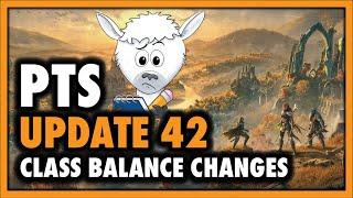 Necro & Warden Buffs | Class Changes for Update 42 | Gold Road Chapter | 10.0.0 PTS Patch Notes