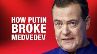 What on earth happened to Dmitry Medvedev?