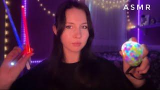 ASMR~1HR Car Ride, Fishbowl Effect, Star Slinky + More Light Triggers With Clicky Mouth Sounds