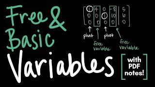 Basic & Free Variables