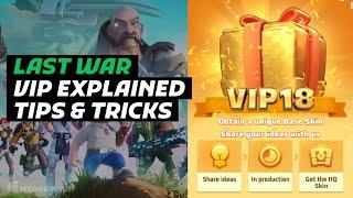 Last War VIP Explained: Faster Growth, Stronger Base!