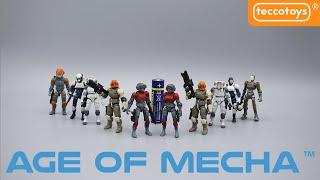 Age Of Mecha™ Pilot Action Figures