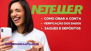 NETELLER TUTORIAL COMPLETO, COMO CRIAR CONTA, SOLICITAR SAQUE E TAXAS DE SAQUE E CONVERSÃO NETELLER