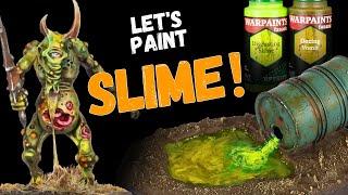 Painting SLIME & VOMIT with Army Painter Effects