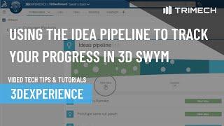 3DEXPERIENCE Pro Tip: Using the Idea Pipeline to Track Your progress in 3D Swym