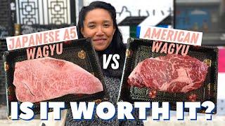 JAPANESE A5 WAGYU vs AMERICAN WAGYU SHOWDOWN & How to Cook a Perfect Steak