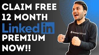 Top 2 Ways to Claim Free Linkedin Premium For 12 Months In 2024 |Linkedin Premium Free For Students