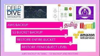 AWS BACKUP - in TAMIL - S3 Backup and Restore