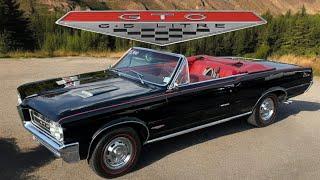 Test Drive 1964 Pontiac GTO Convertible 2 Owner $45,900 Maple Motors #2797