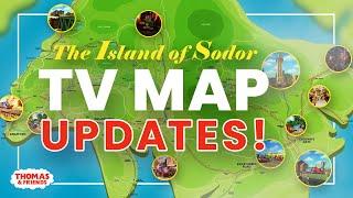 The Island of Sodor Map - May 2021 Updates! Great Waterton, The Wharf, and More — Sodor Explained