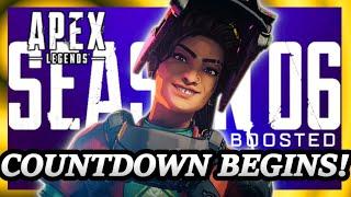 Apex Legends Live (PS4) SEASON 6 BOOSTED LIVE COUNTDOWN - Rampart Pro! | NEW Time UPDATE!