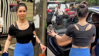 Sara Tendulkar Spotted Looking Fit Leaving From Gym