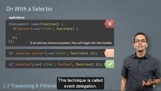 [Try jQuery] 3.4 Working with the DOM - Traversing and Filtering