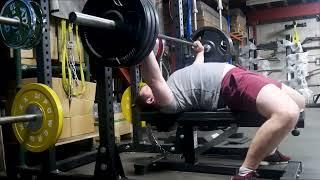 180 kgs Bench Press Stability Test of the Ironmaster Super Bench PRO