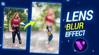 Trending Lens Blur Video Editing In Instagram Reels | Motion Ninja | Blur Effect Video Editing