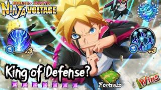 Double Limit Break +3 is INSANE! Boruto (Karma) Defense Showcase! Naruto x Boruto Ninja Voltage