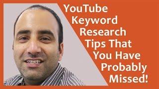 YouTube Keyword Research Tips That You Have Probably Missed