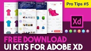 FREE Adobe XD UI kits and templates | Download adobe XD free ui kits for your projcts | XD tips -5