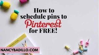 Pinterest Tools | Pinterest Marketing | Pinterest Marketing Strategy | Nancy Badillo