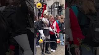 kingguard aggressive towards woman #kingguard #viralshort #woman #funny