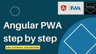 Angular PWA step by step || PWA || #angular #pwa #android