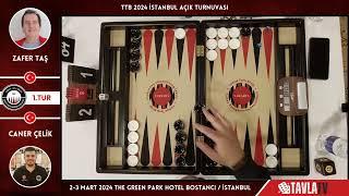 Caner ÇELİK - Zafer TAŞ | TTB 2024 İstanbul Açık Turnuvası