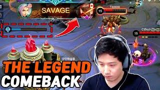 (Warning) The Best Ling Savage Epic Comeback - To be Mythic Glory Ep.9  | Mobile Legends