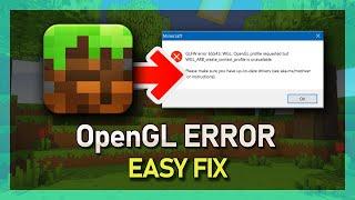 How To Fix “OpenGL Error 65543” in Minecraft - Windows