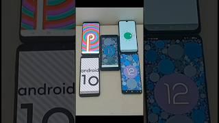 Easter eggs collection Android 9, Android 10, Android 11, Android 12, Android 13 #easteregg #shorts