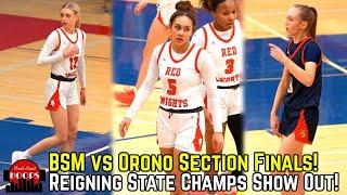 Reigning State Champs DOMINATE In Section Finals! BSM Takes On Orono!