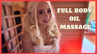 The Cute Girl In The Sauna (Flirts With You) ️[ASMR ROLEPLAY] Massage, Personal Attention