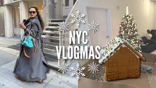 NYC VLOGMAS! Gingerbread House Fail, Short Hills & SoHo frolicking...