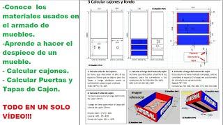 Como despiezar muebles paso a paso 2022