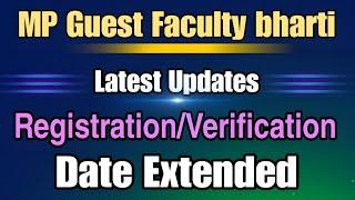 MP Guest Faculty Date Extended // New Updates