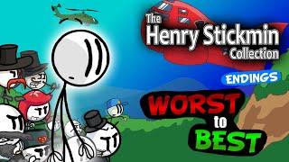 Henry Stickmin Collection: ALL Ranks/Endings RANKED