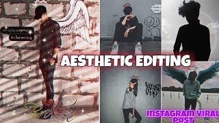 Aesthetic photo editing Picsart || Assthethic Photo ideas - 01DreamEditz