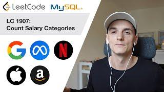 LeetCode 1907: Count Salary Categories [SQL]