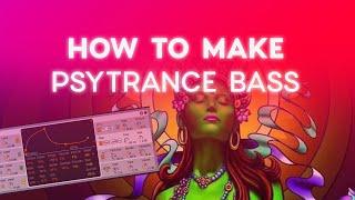 How to make a Perfect PSYTRANCE bass (Using Ableton Operator Only)