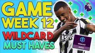 FPL Gameweek 12 Wildcard Tips: Best Transfers, Fixtures & Player Picks | Saka, Salah, Isak & More