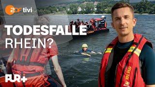 Gefährliches Schwimmen im Rhein – so heftig ist die Strömung | PUR+