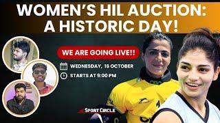 Women's Hockey India League Auction: The Teams Are Ready! | Sport Circle Live