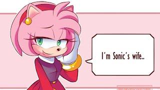 Amy is Sonic's WIFE?! (Sonic Comic Dub)