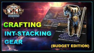 PoE 3.15 - Crafting Budget Int Stacking Gear