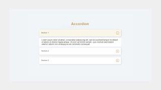 Accordion | HTML, CSS, & JavaScript