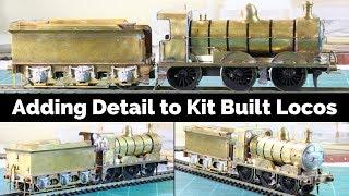 Adding Detail And Boiler Bands To Kit Built Locomotives