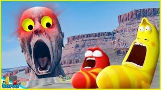 LARVA - giant mouth | Cartoons | Comics | Larva 2024 | Funny Animated Cartoon | LARVA Official