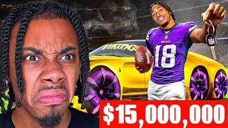 $1 VS $15,000,000 Cars NFL Players OWN!!!